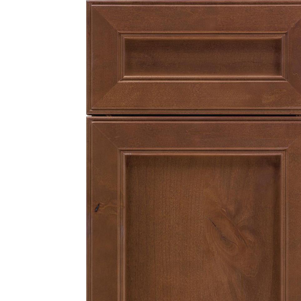 Square Sienna Medium Finish Square Cabinets