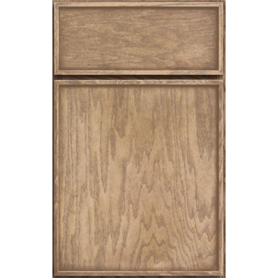 Square Cappuccino Light Finish Square Cabinets