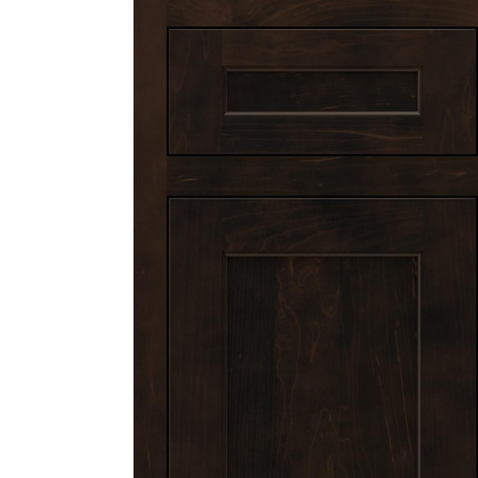 Inset Stout Dark Finish Inset Cabinets