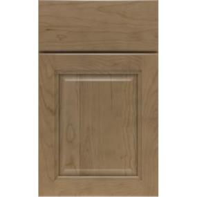 Square Buckskin Medium Finish Square Cabinets