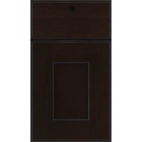 Square Espresso Black Glaze Glaze - Stain Square Cabinets
