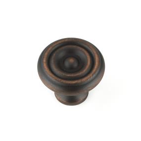 Knob Brushed Oil-Rubbed Bronze Bronze Knobs