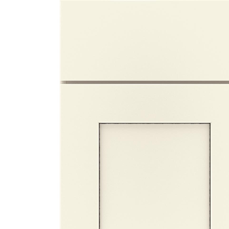 Square Coconut Amaretto Creme Glaze - Paint Square Cabinets