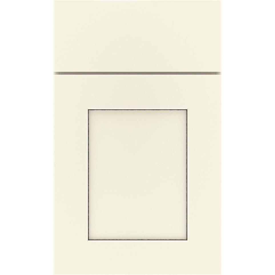 Square Coconut Amaretto Creme Glaze - Paint Square Cabinets