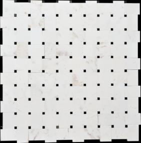 Mosaic Img Bk-102 White Tile