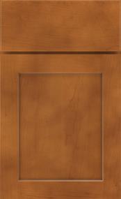 Square Cattail / Barn Wood Medium Finish Cabinets