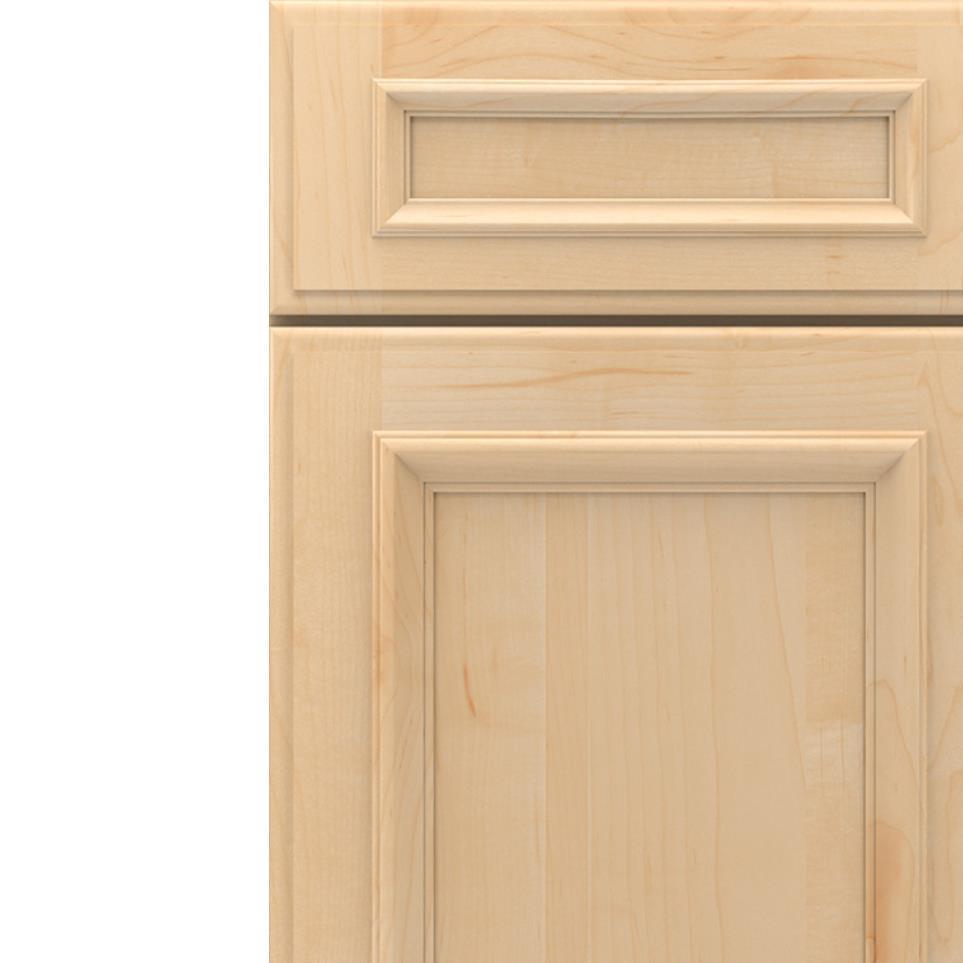 5 Piece Natural Light Finish 5 Piece Cabinets