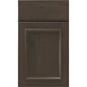 Square Boulder Dark Finish Square Cabinets