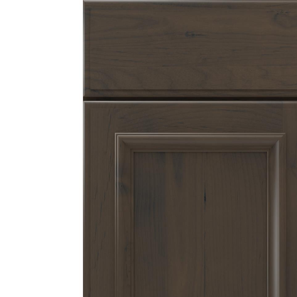 Square Boulder Dark Finish Square Cabinets