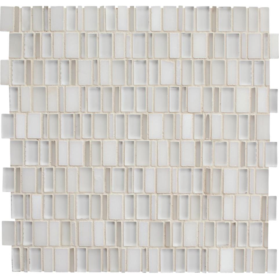 Mosaic Luna Mixed White Tile