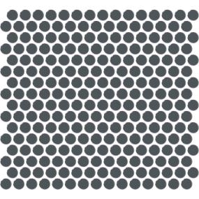 Mosaic Chalkboard Glossy Black Tile