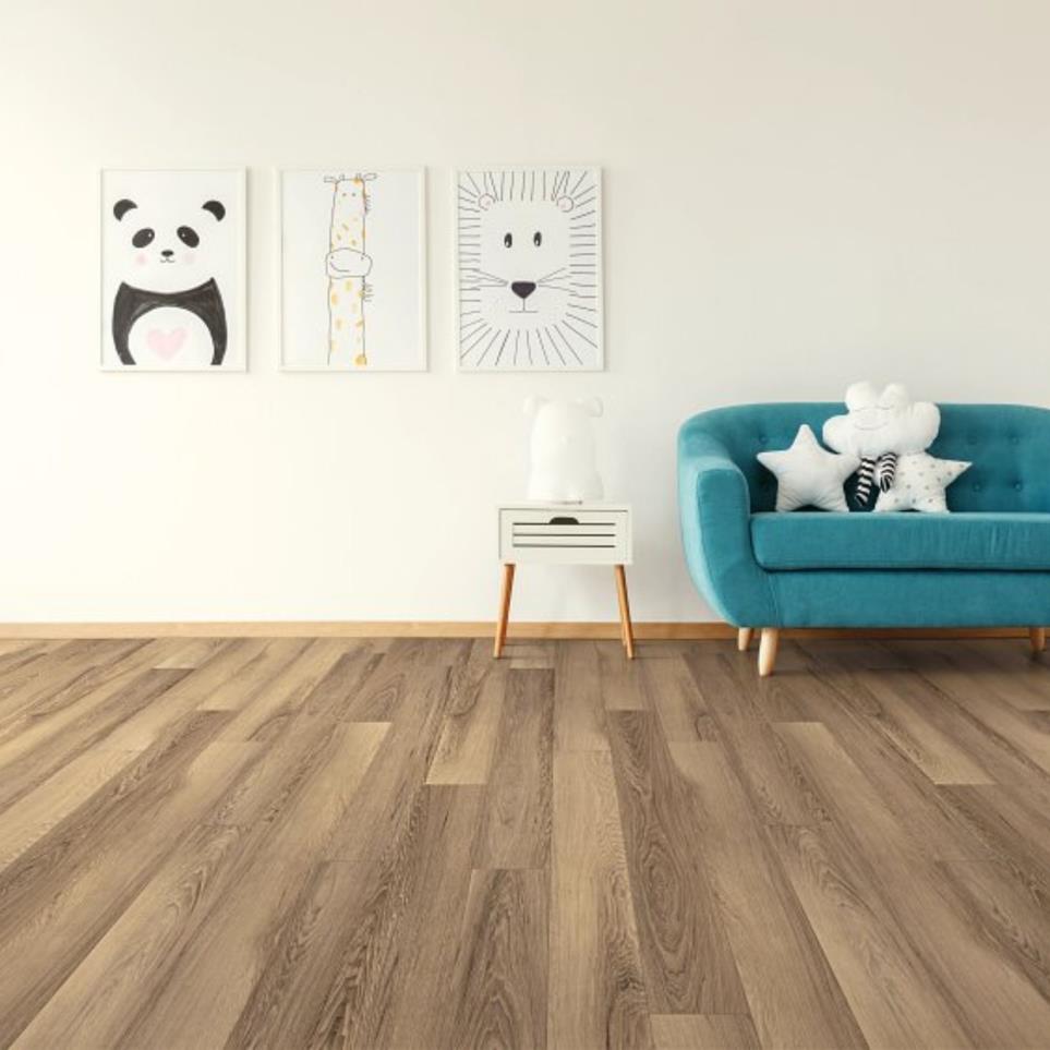 Tile Plank Brawley Chestnut Medium Finish Vinyl