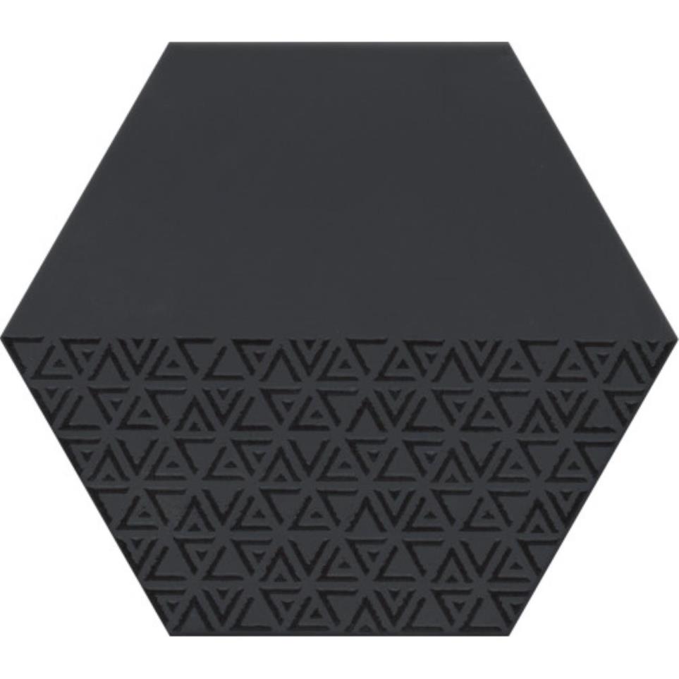 Decoratives and Medallions Black Black Tile