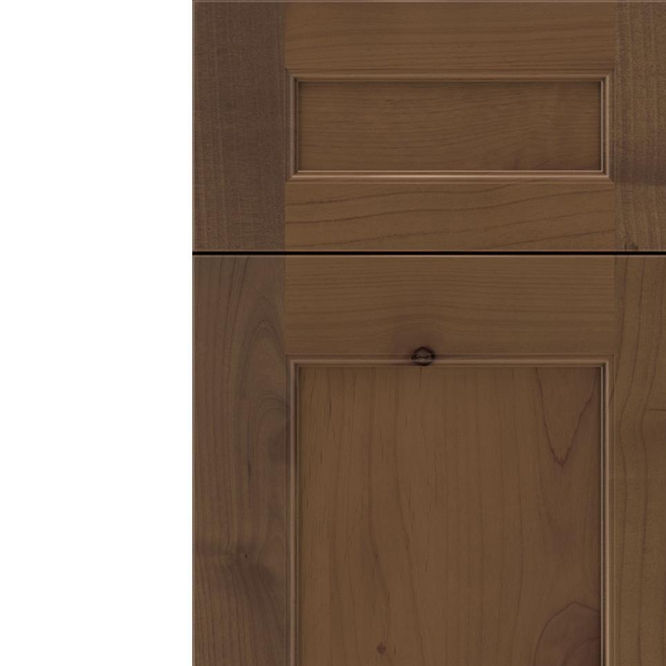 Square Sienna Medium Finish Square Cabinets