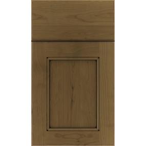 Square Frappe Black Glaze Glaze - Stain Square Cabinets