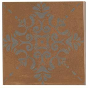 Decoratives and Medallions Aziza - Terra Cotta Matte Brown Tile