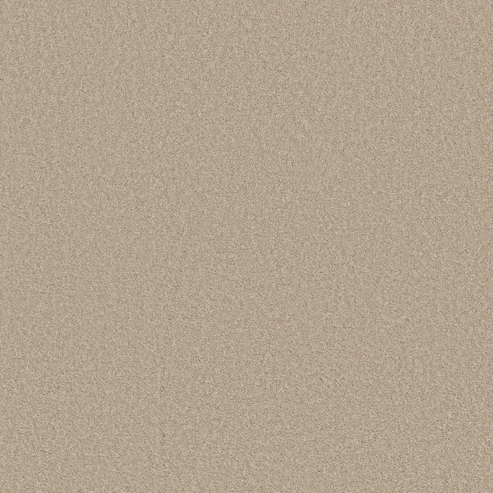 Textured Saxony Fanfare Beige/Tan Carpet