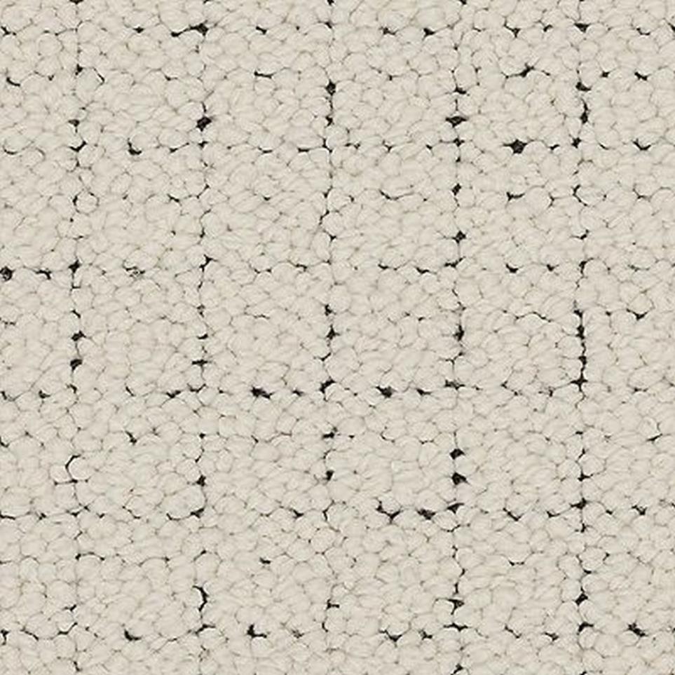 Loop Matrix White Carpet