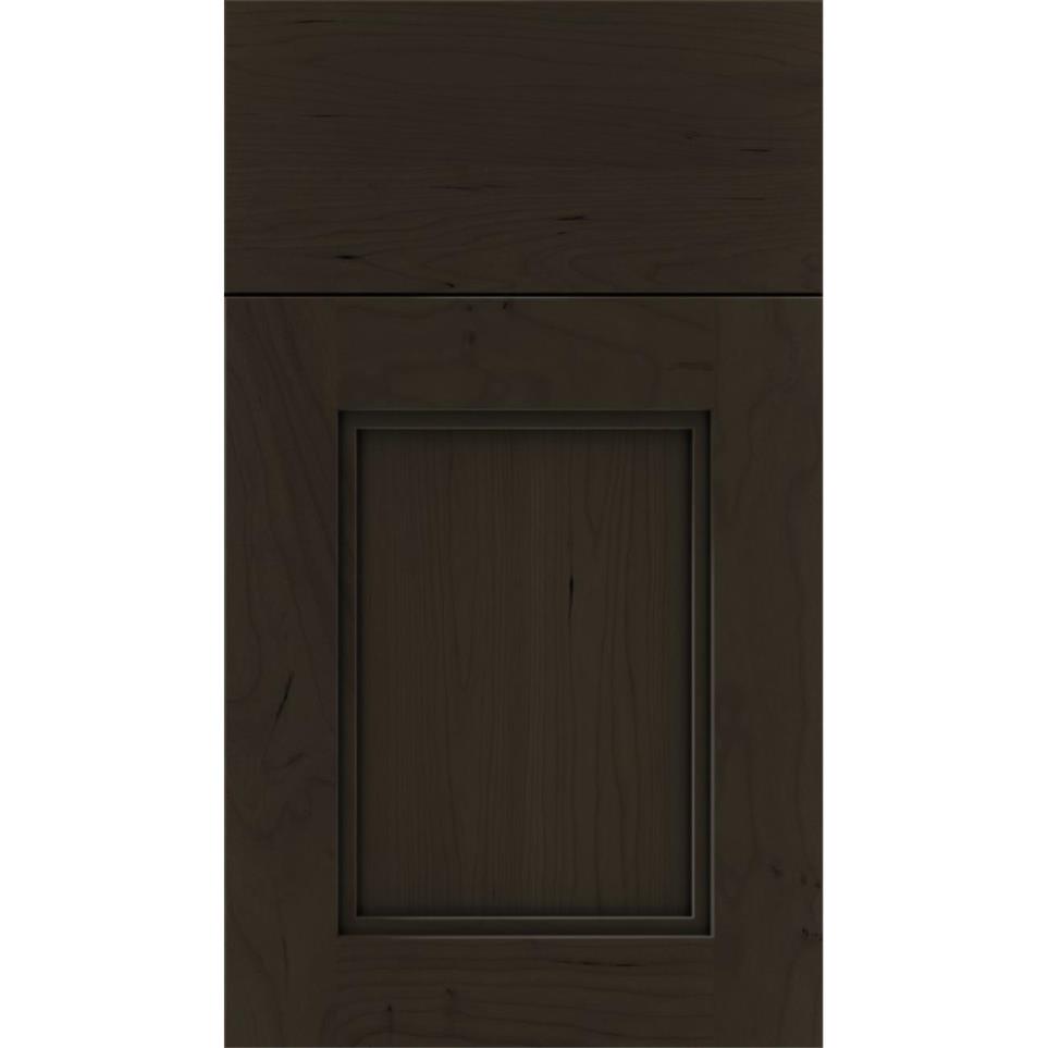 Square Thunder Dark Finish Square Cabinets