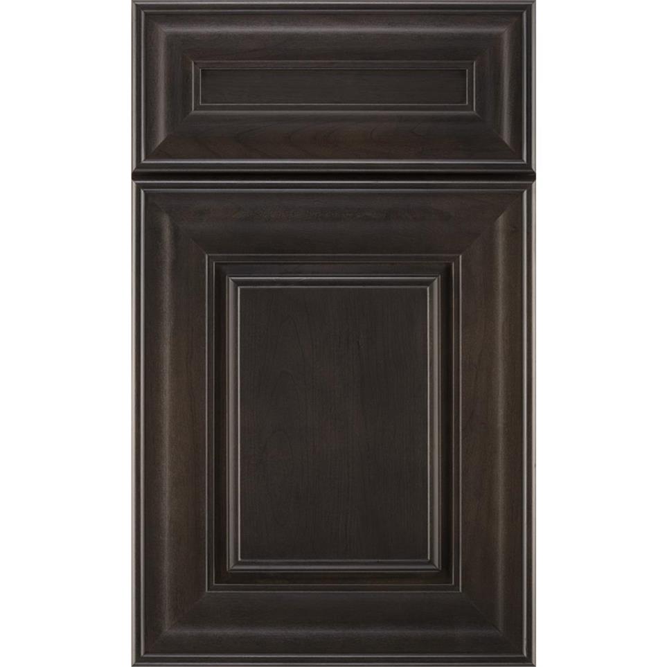 Square Storm Dark Finish Square Cabinets