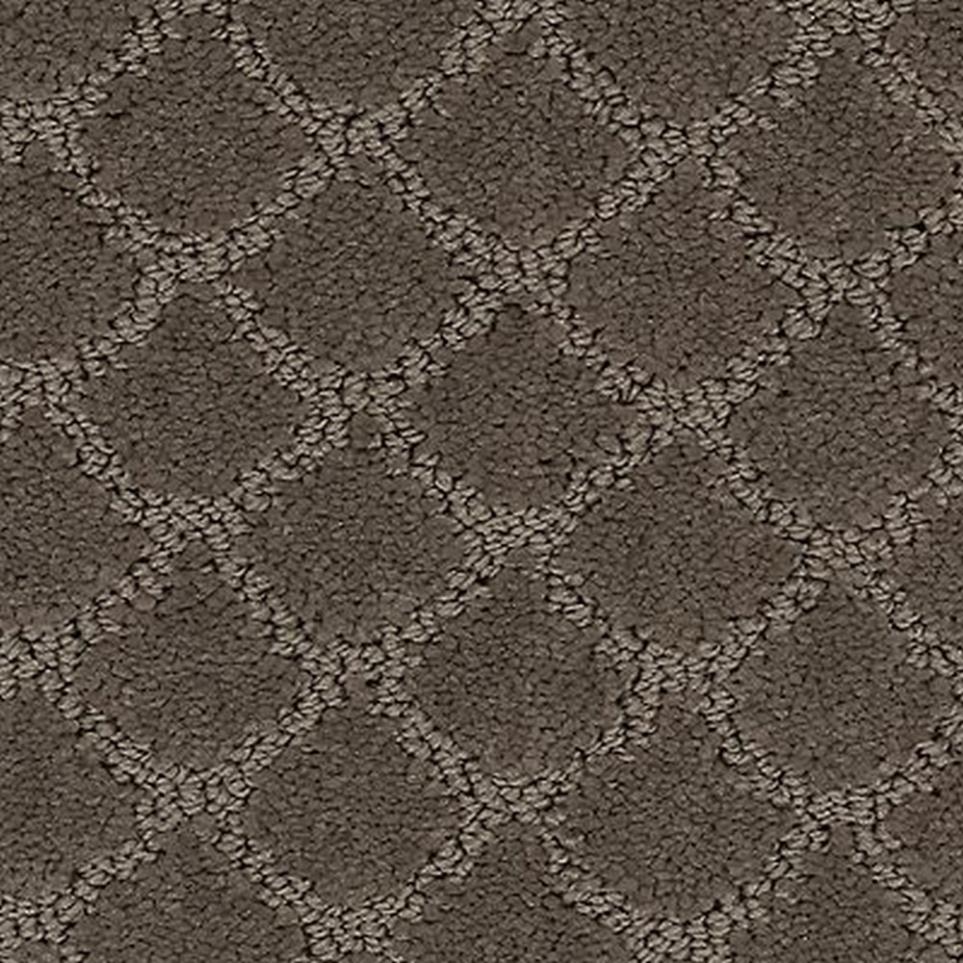 Pattern Chocolate Brown Carpet