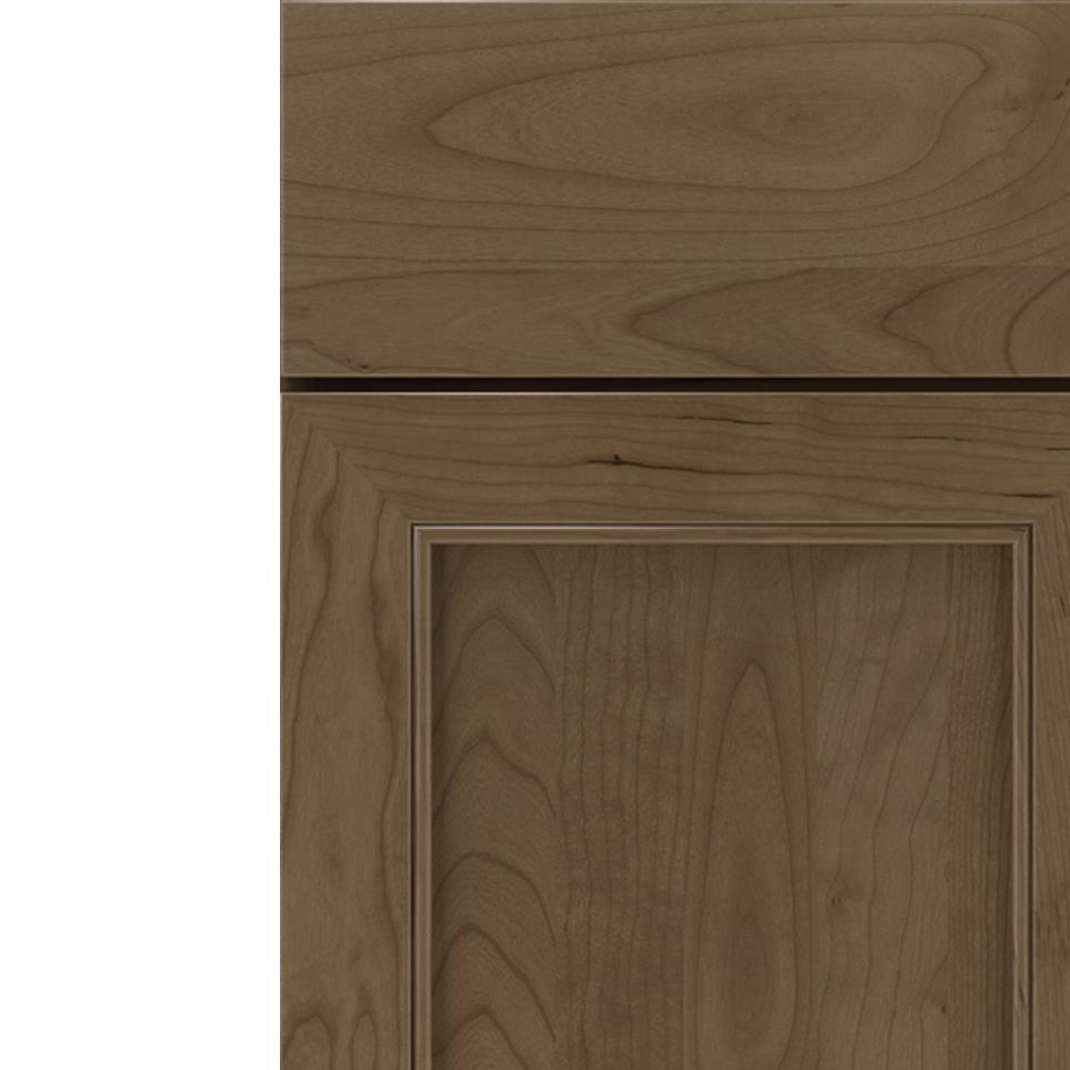 Square Morel Medium Finish Square Cabinets