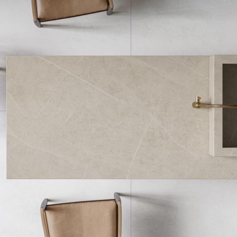 Slab Ava Tan / Earth Tone Blended Raw Materials