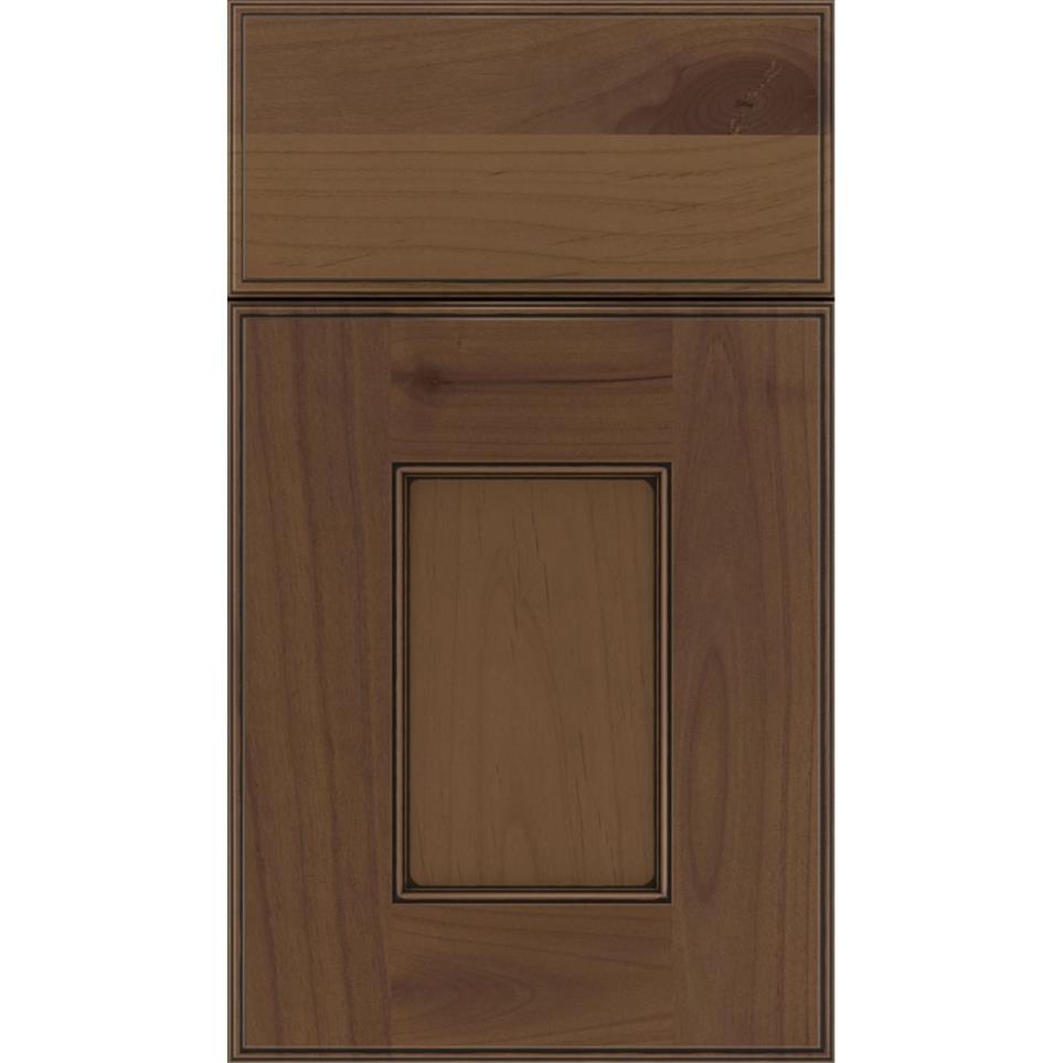 Square Sienna Black Glaze Glaze - Stain Square Cabinets