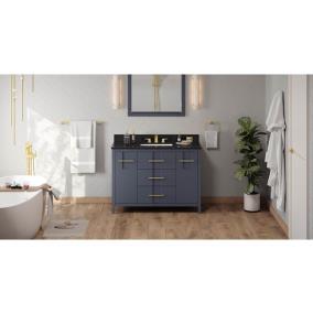 Base with Sink Top Blue Steel Blue / Purple Vanities