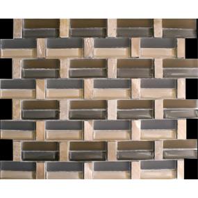 Mosaic Imgssim-W-Df Cascade Brown Tile