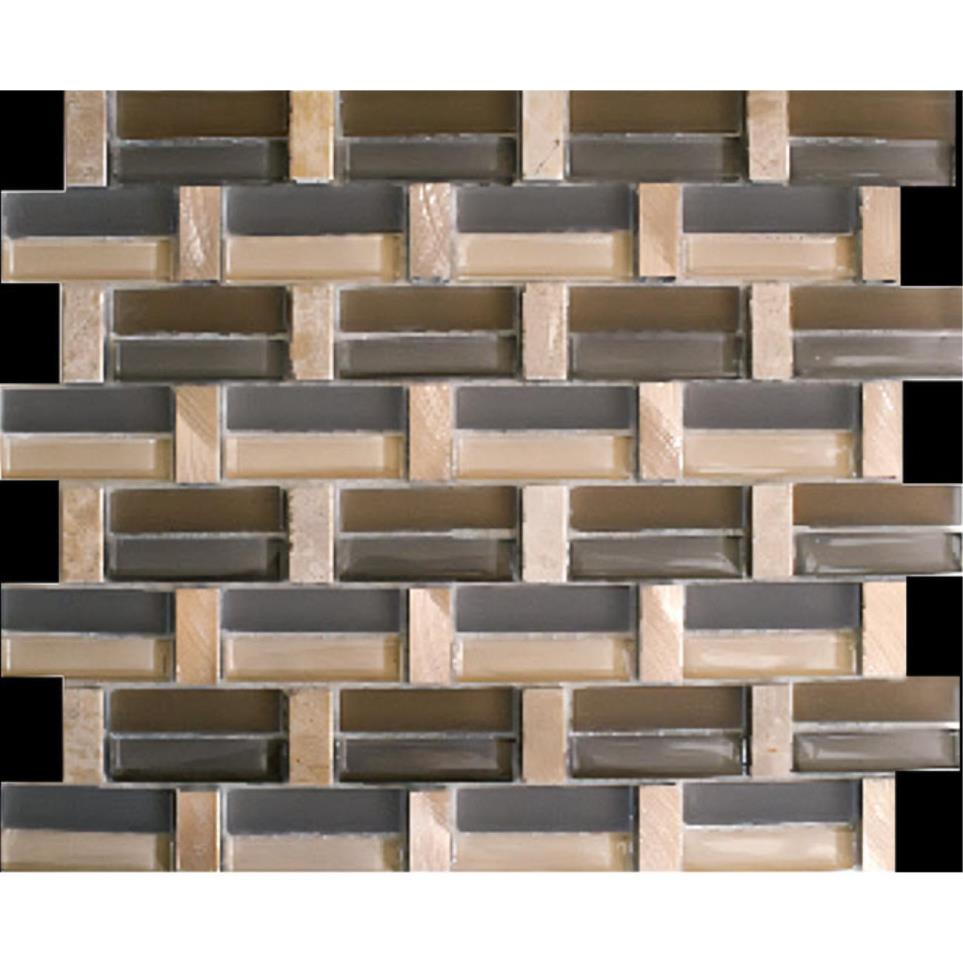Mosaic Imgssim-W-Df Cascade Brown Tile