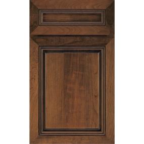 5 Piece Mustang Amaretto Creme Dark Finish 5 Piece Cabinets