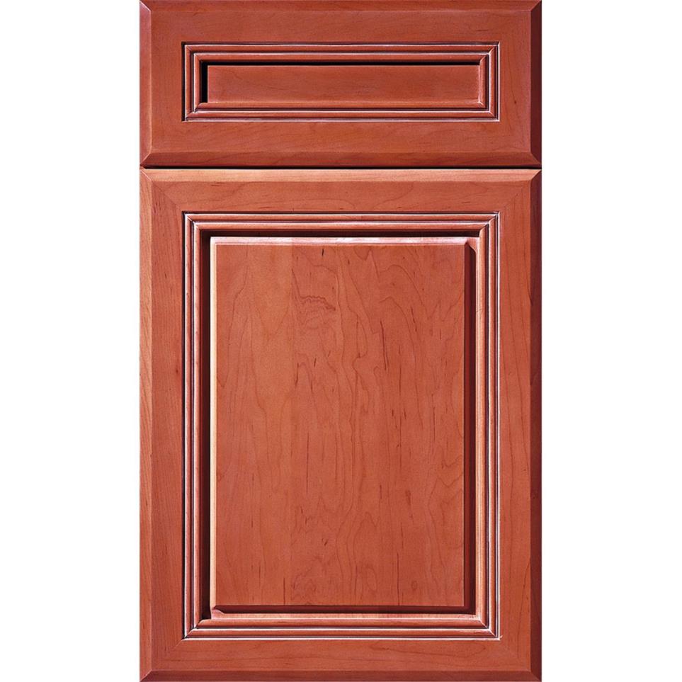 5 Piece Rye Toasted Almond Medium Finish 5 Piece Cabinets