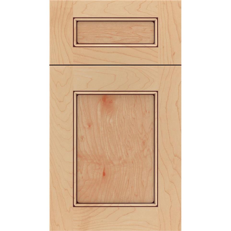 Square Natural Mocha Glaze Glaze - Stain Square Cabinets
