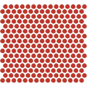 Mosaic Currant Glossy Red Tile