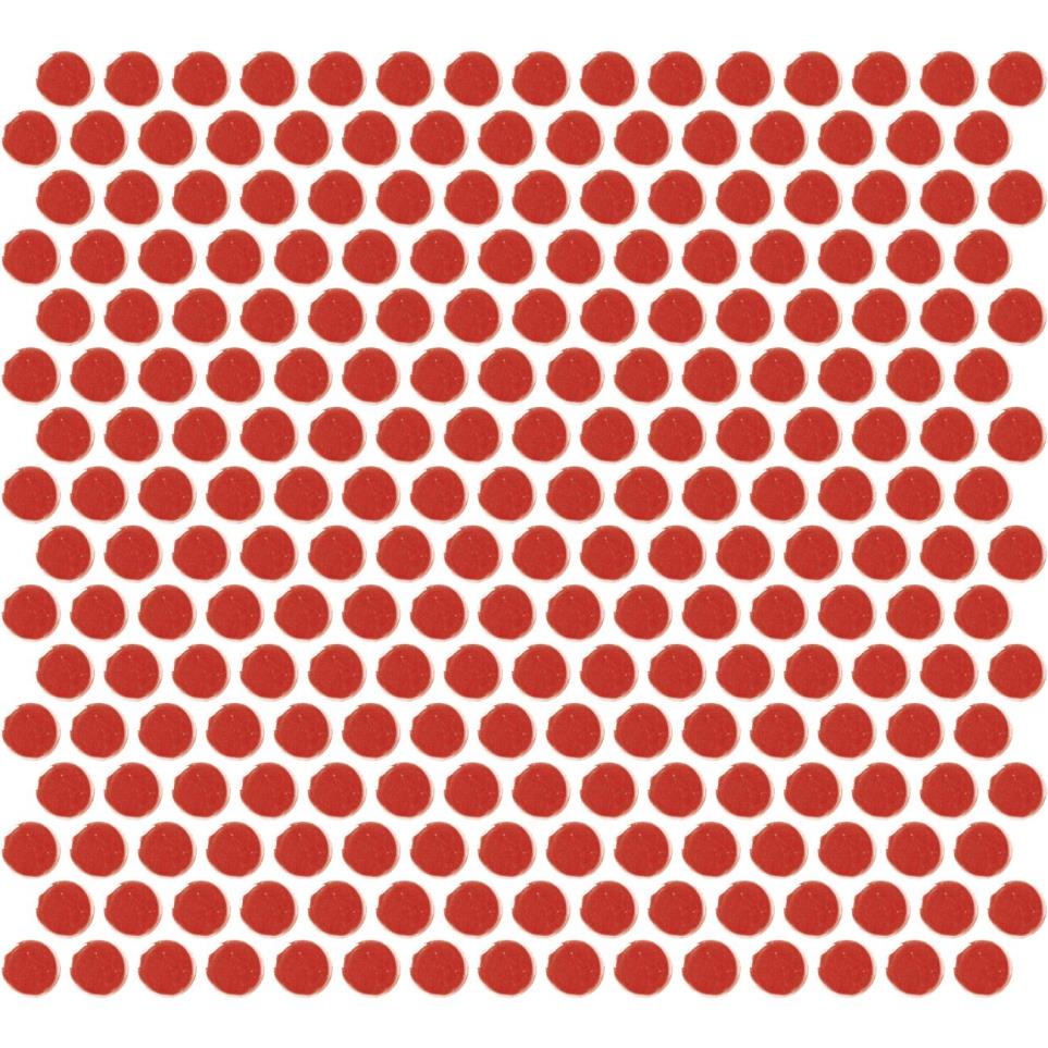 Mosaic Currant Glossy Red Tile