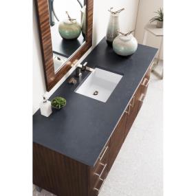 Base with Sink Top American Walnut Medium Finish Vanities