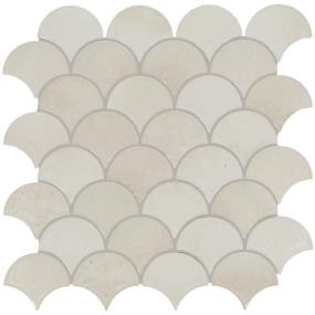 Mosaic Pearl Glossy Gray Tile