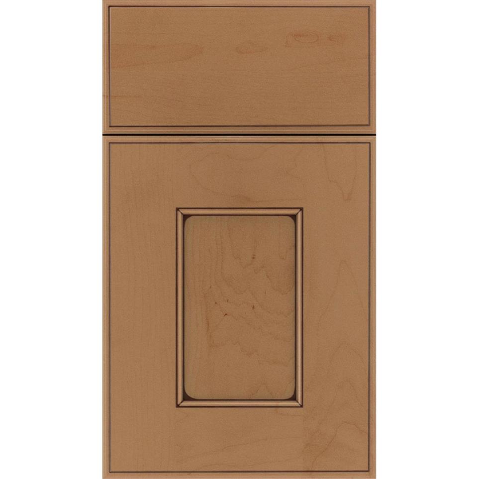 Square Tuscan Mocha Glaze Glaze - Stain Square Cabinets
