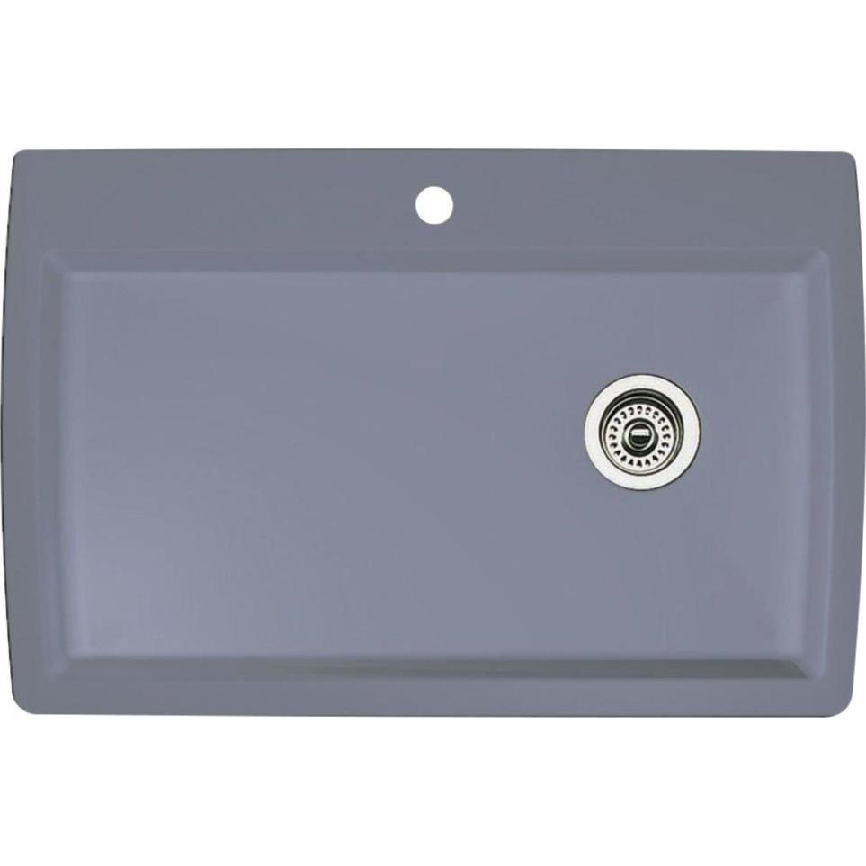 Metallic Gray Grey / Black Sinks