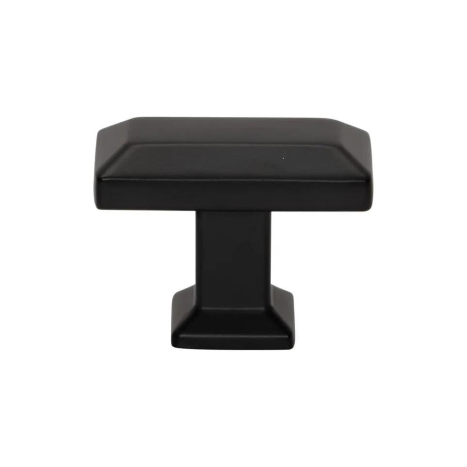 Knob Matte Black Black Knobs