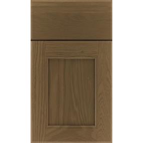 Square Frappe Medium Finish Square Cabinets