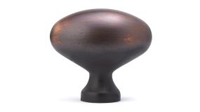 Knob Brushed Oil-Rubbed Bronze Bronze Knobs