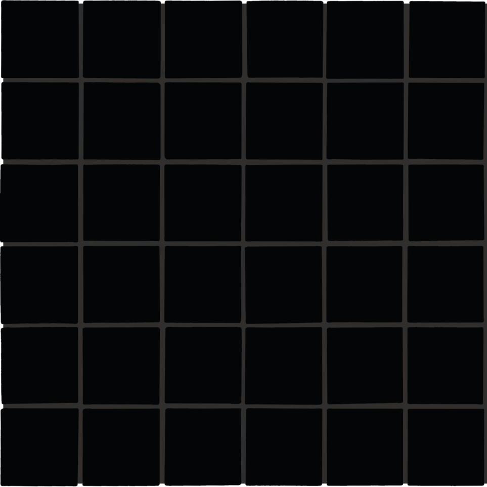 Mosaic Black Glossy Black Tile