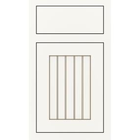 Square White Twilight Paint - White Square Cabinets