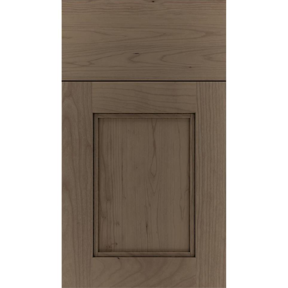 Square Winter Black Glaze Glaze - Stain Square Cabinets
