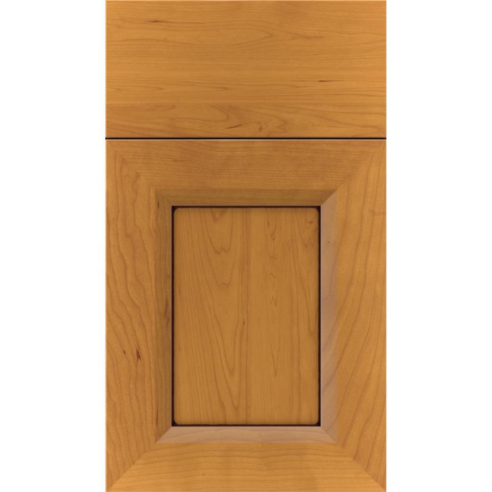 Square Ginger Mocha Glaze Glaze - Stain Square Cabinets