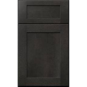 Square Cobblestone Dark Finish Square Cabinets