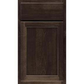 Square Flagstone Dark Finish Square Cabinets