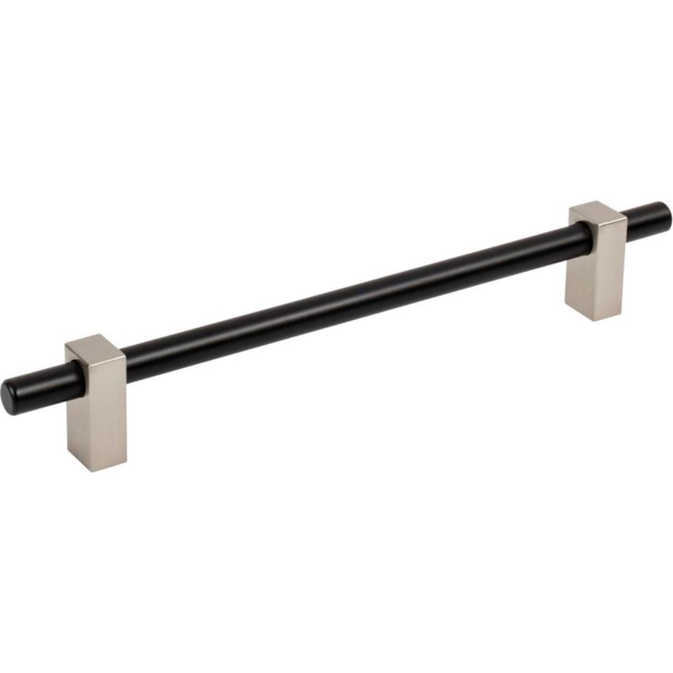 Bar Pull Matte Black,Satin Nickel Nickel Pulls
